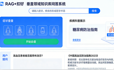 RAG + 扣子 垂直领域知识库问答
